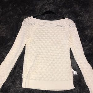 Loft cream sweater